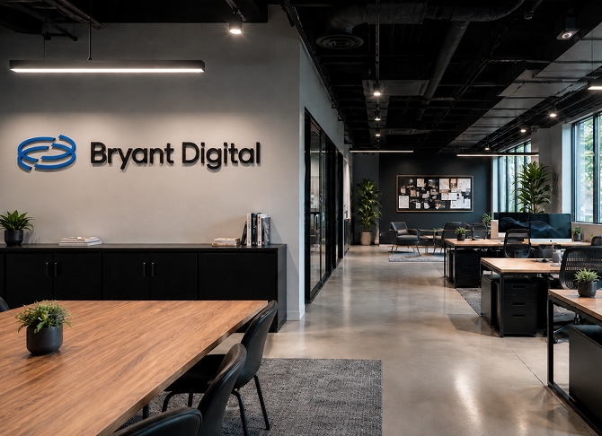 The Bryant Digital office in Virginia Beach
